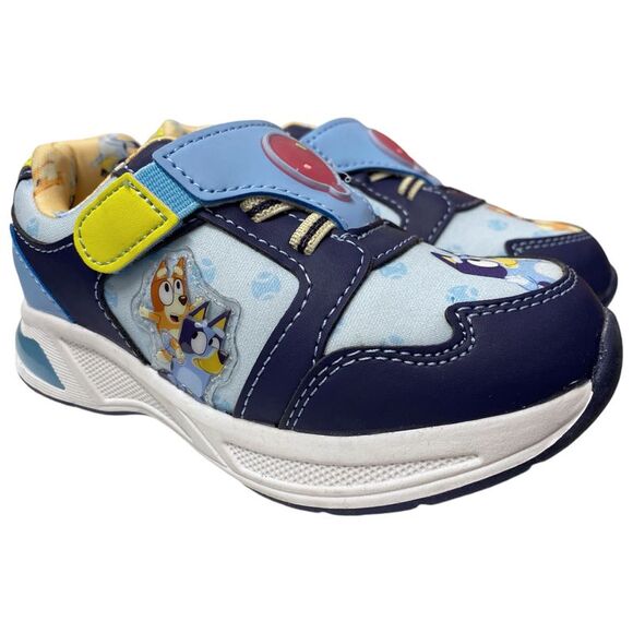 Ground Up Boy's Toddler Bluey Light-Up Athletic Sneaker, ECBY5072 - Bluey - Picture 1 of 6